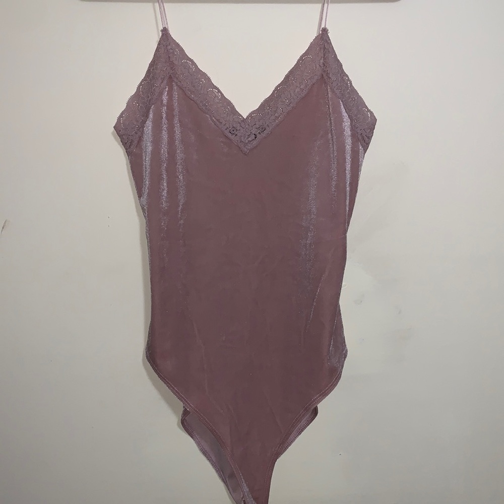 Velour bodysuit